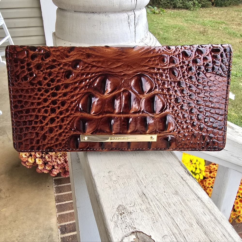 Brahmin Pecan Ady Wallet